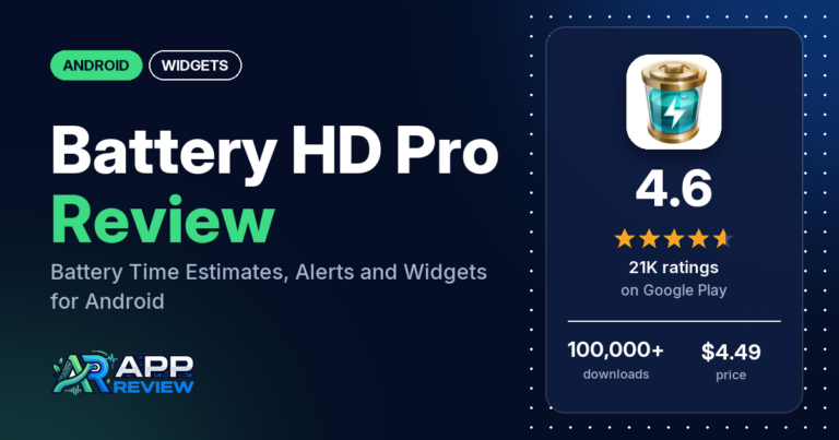 Battery HD Pro Android app review