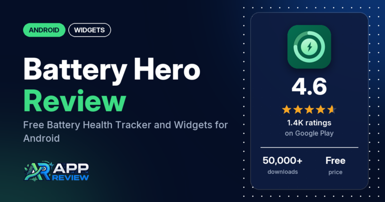 Battery Hero: Health & Widgets Android app review
