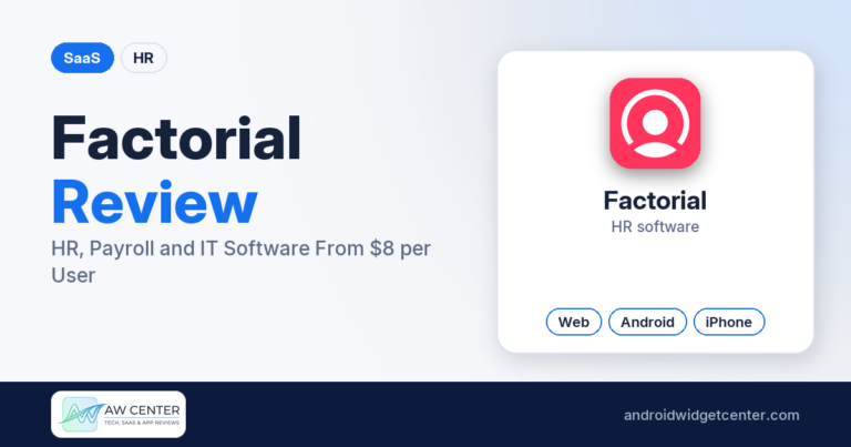 Factorial review: HR, payroll and IT software for businesses