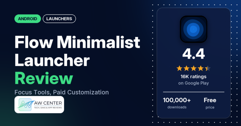 Minimalist Launcher Flow Android app review