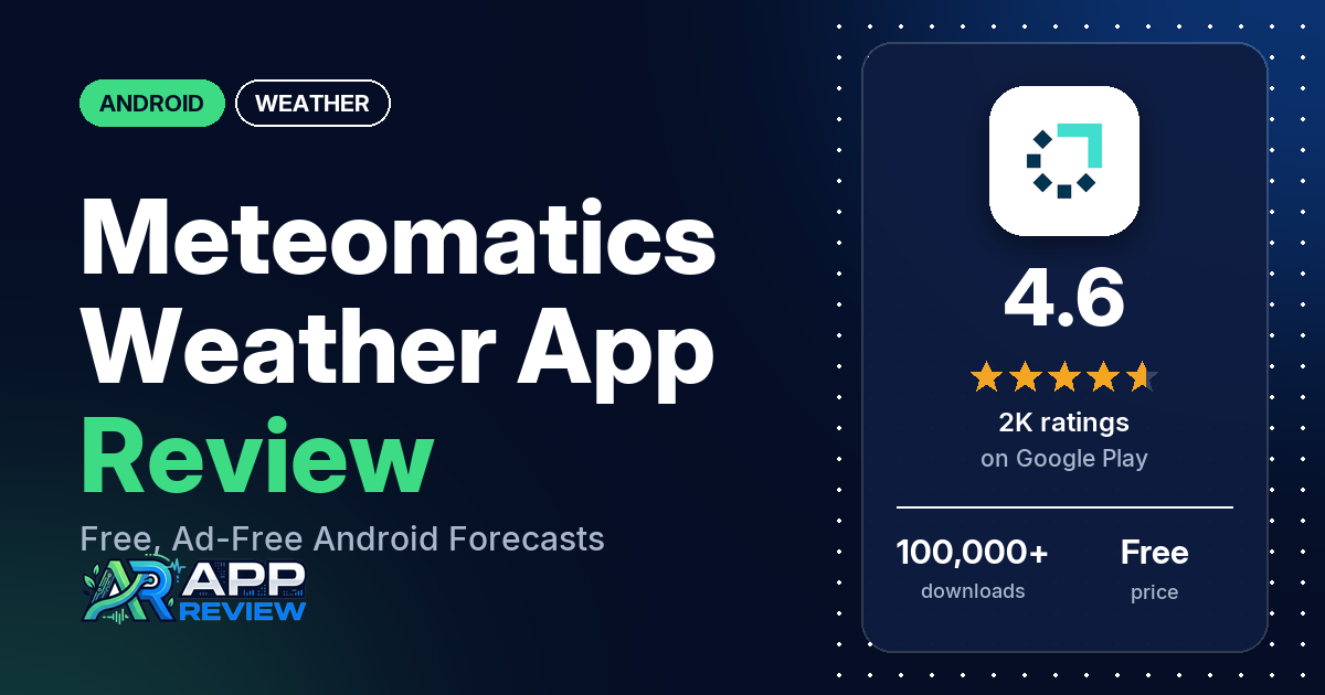 Meteomatics Weather App Review: Free, Ad-Free Android Forecasts