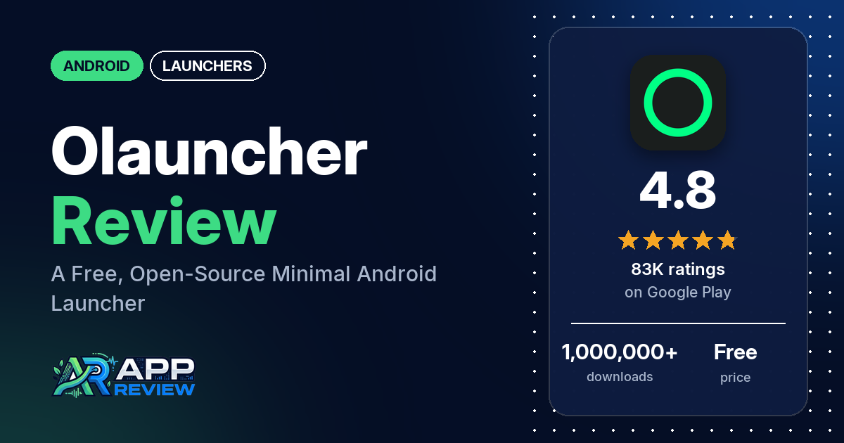 Olauncher Review: A Free, Open-Source Minimal Android Launcher