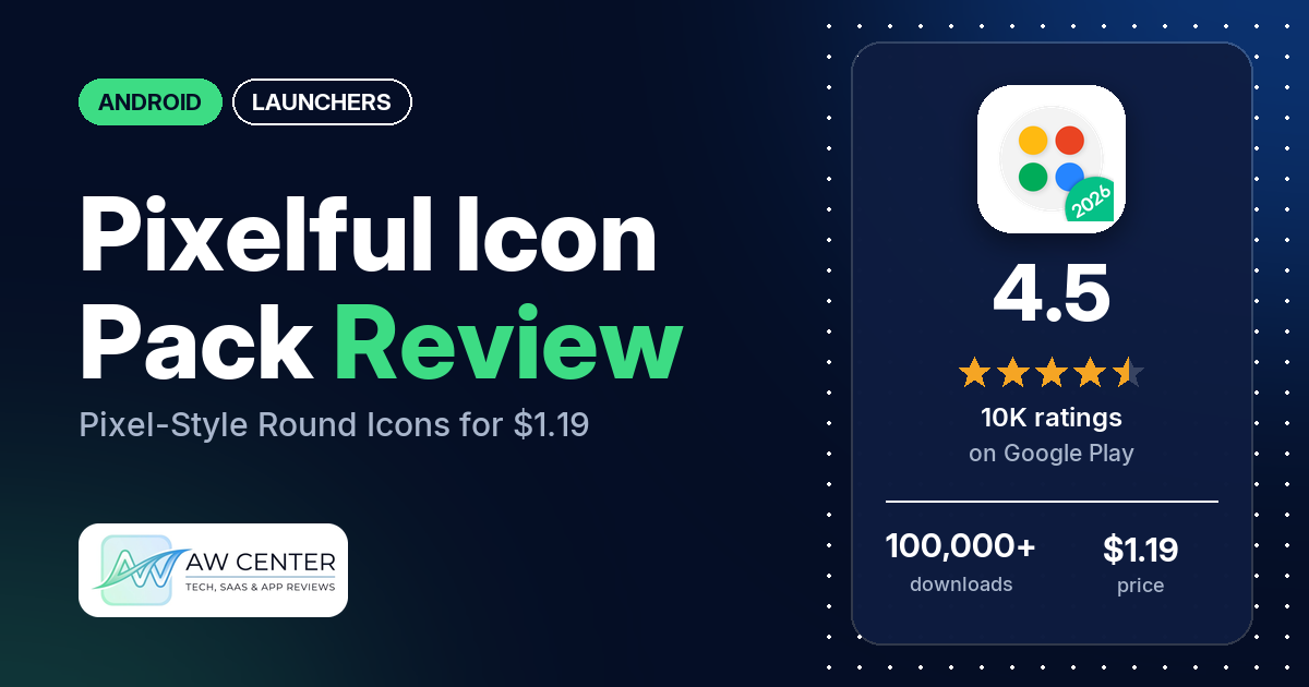 Pixelful Icon Pack Review: Pixel-Style Round Icons for $1.19