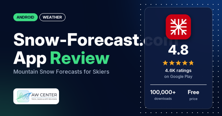 Snow-Forecast.com Weather Maps Android app review