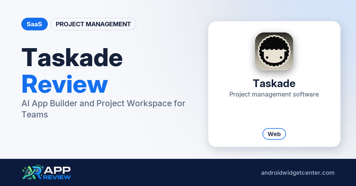 Taskade Review: AI App Builder and Project Workspace for Teams