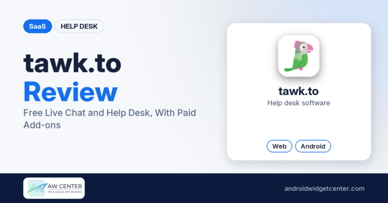 tawk.to review: free live chat and help desk software