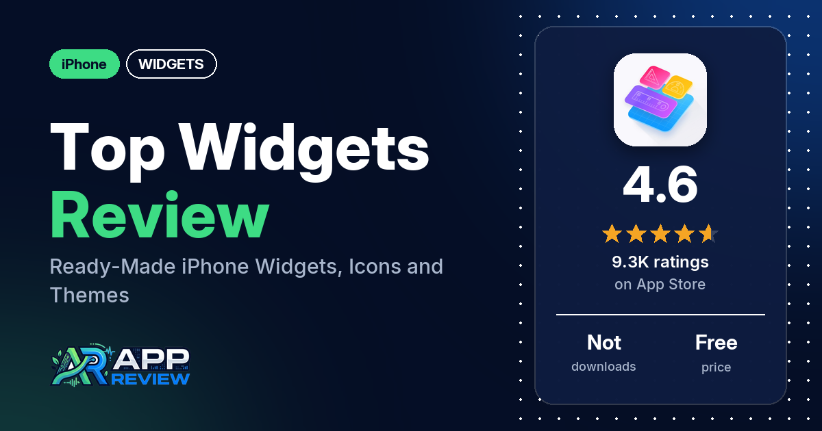 Top Widgets Review: Ready-Made iPhone Widgets, Icons and Themes