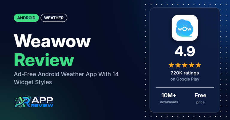 Weawow Android weather app review